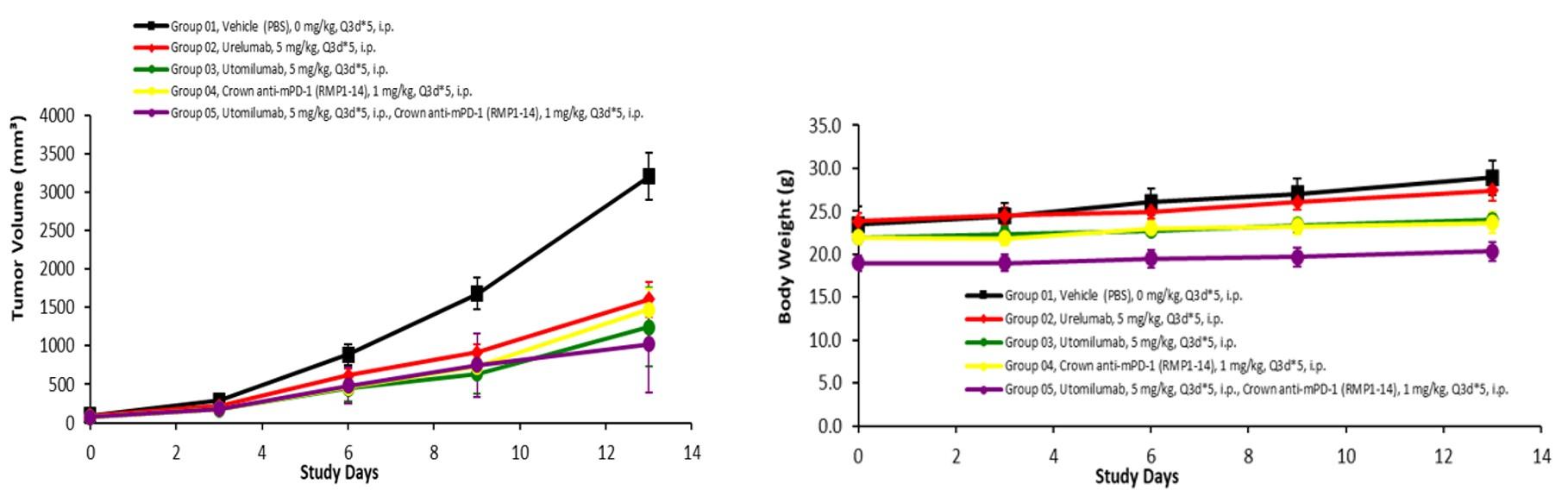4-1BB Humanized Immune Checkpoint Mouse Model